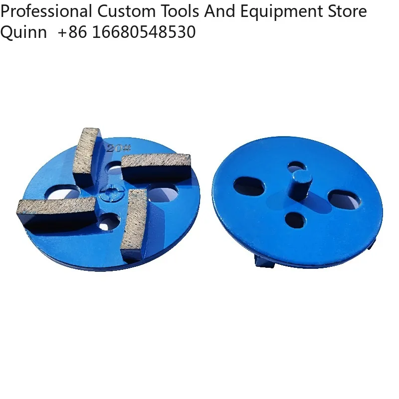 

TQConcrete Diamond Abrasive Disc 100mm 12mm Thickness Metal Grinding Epoxy Glue Coating Polishing Pad Terrazzo Machine