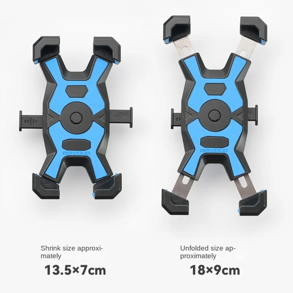 Adjustable Bicycle Cell Phone Bracket Non-slip Innovative Cycling Mobile Phone Holder Shockproof Universal