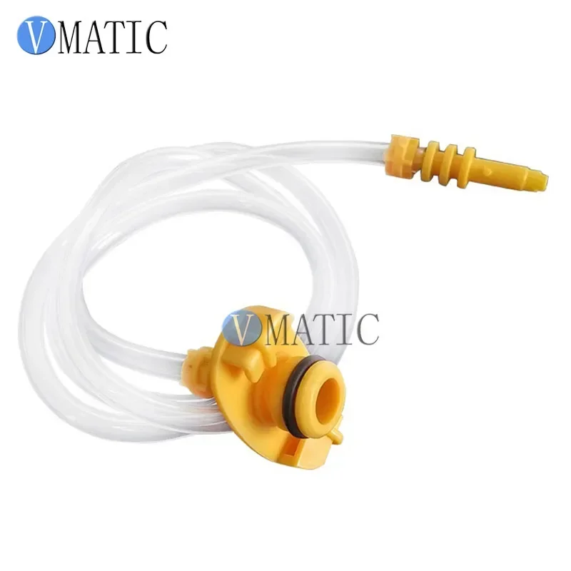 Free Shipping Quality Efd 10Ml 10Cc Plastic Dispensing Syringe Barrel Adapter image 2