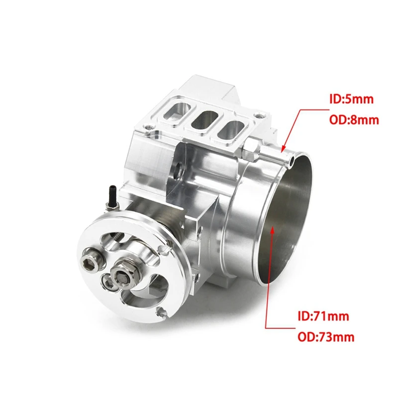 

70Mm Throttle Valve Body Throttle Body Car Conversion For Honda Civic Si K-Series K20 K Replacement Parts