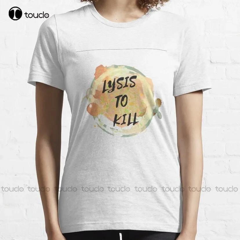 Lysis To Kill Classic T-Shirt Henley Shirt Women Tee T Shirts Custom Unisex Tee Digital Printing Breathable Cotton Hip Hop Tee