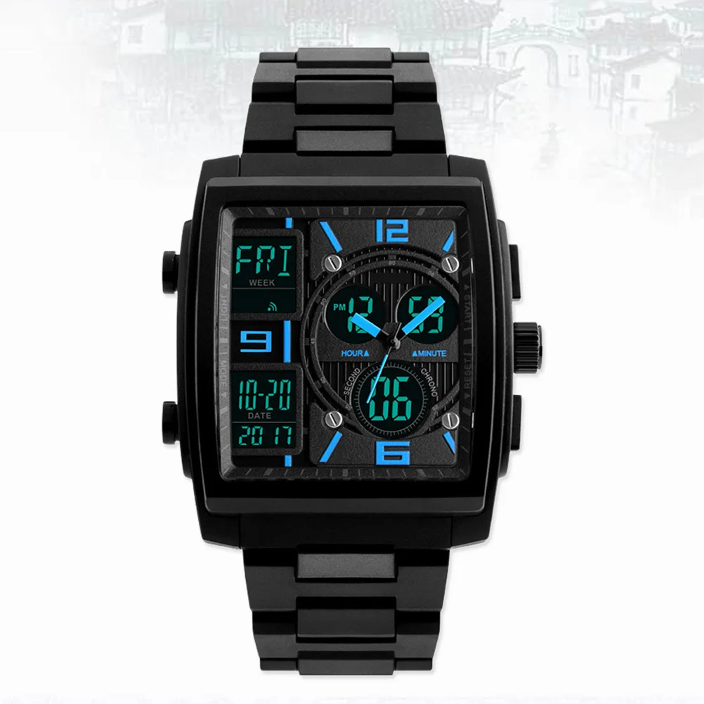 

Sports Wristwatch Waterproof Digital Men's Multi-function Backlight Watches for