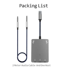 USB C Live Sound Card Speaker 3.5Mm Audio Interface Adapter For Huawei/Samsung Headphone High Quality Live Converter Easy To Use