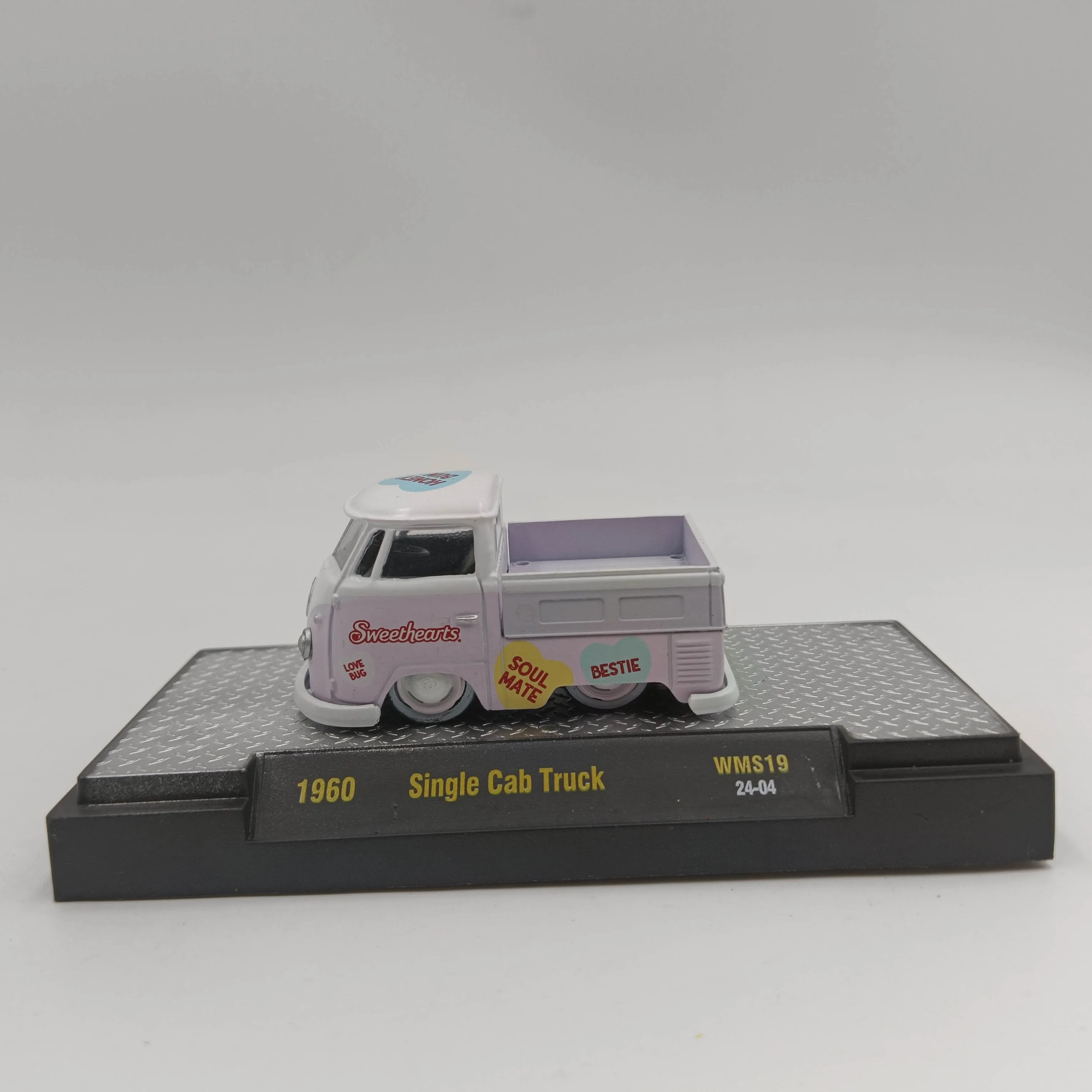 M2 machines 1/64 1960 Single Cab Truck Die-cast alloy car model collection display child gift