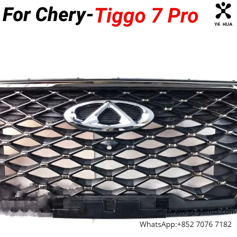 For Chery Tiggo 7 Pro 2021 2023  Front bumper grille mesh Automobiles Parts accesorios para auto tools