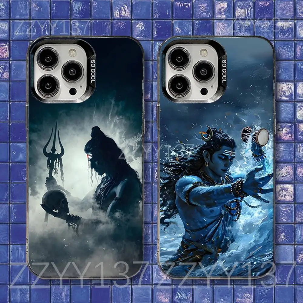 

Lord Shiva M-Mahadev Of India Phone Case For iPhone 16,15,14,13,12,11,8,7,Pro,Max,Plus,Mini,XS,SE Shockproof Matte Cover