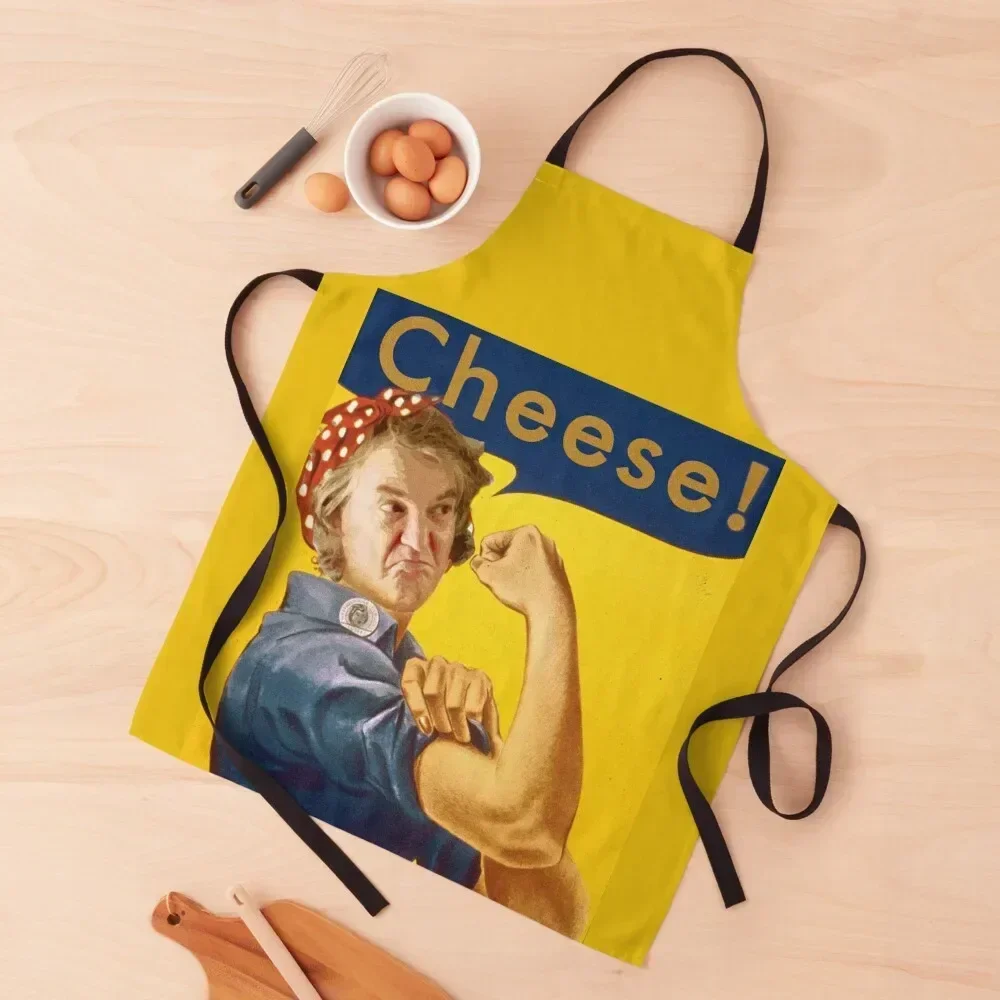 

we can do it James May Cheese Apron Chef Accessory Kitchen Items Apron