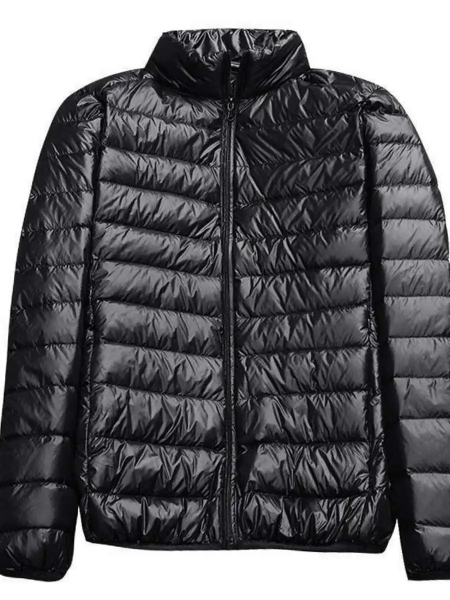 

Lightweight Cotton Jaet Stand Collar ort Sle Men's Faion Middle-Aged And ly All-Match Autumn Winter Coat