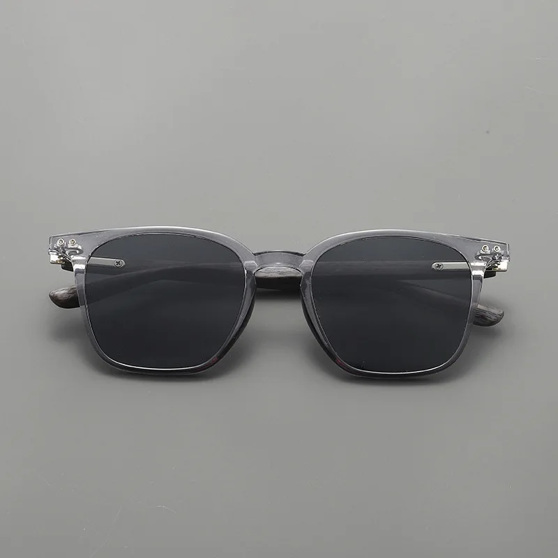 Sonnenbrille mit Schildpatt-Holzmaserung-Rahmen für Damen, Sommerlicher Sonnenschutz, Hochwertige Fahrbrille für Herren – Detail 2