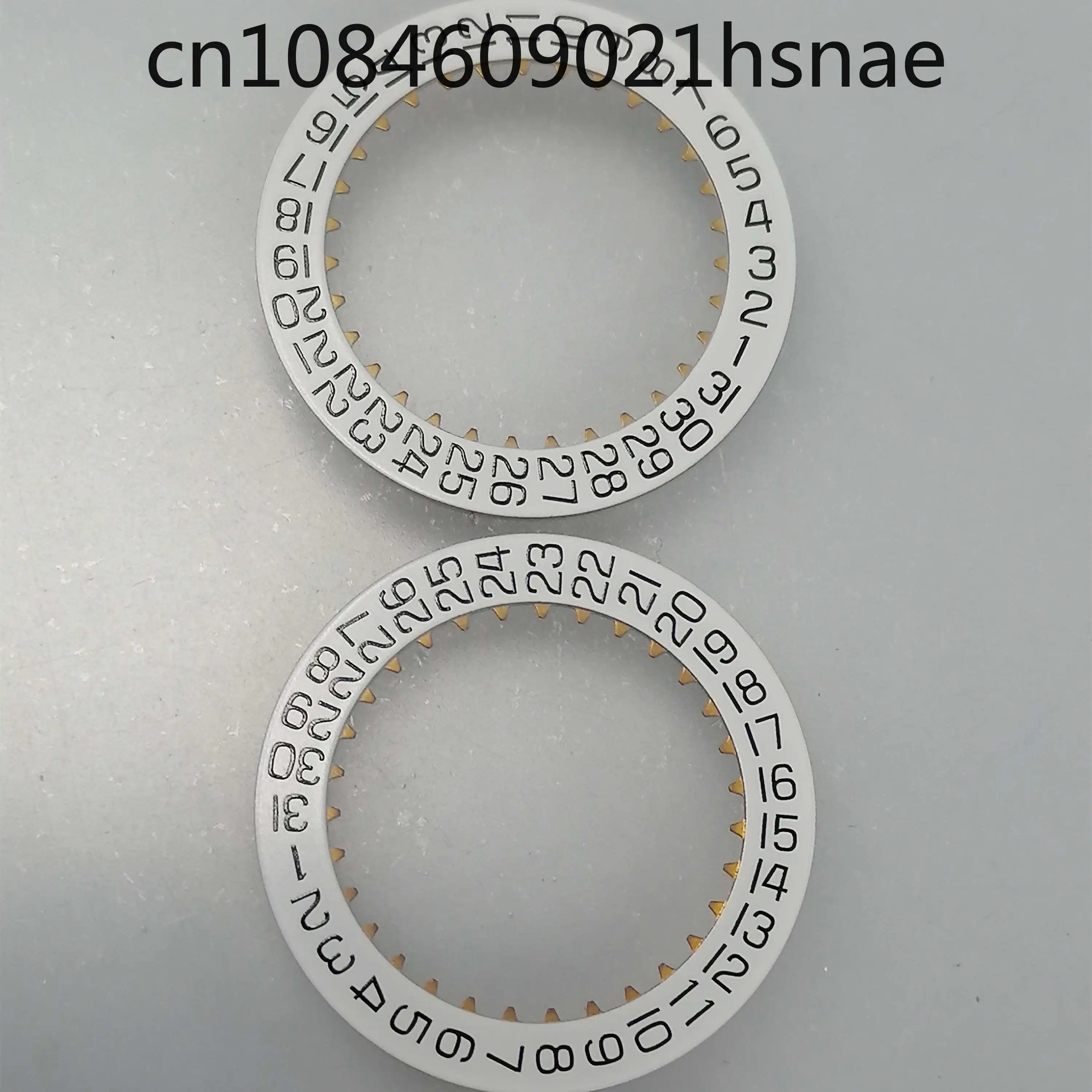 Accessori per orologi Movimento ETA7750 7750-2557 e altre serie di dischi calendario originali, nero