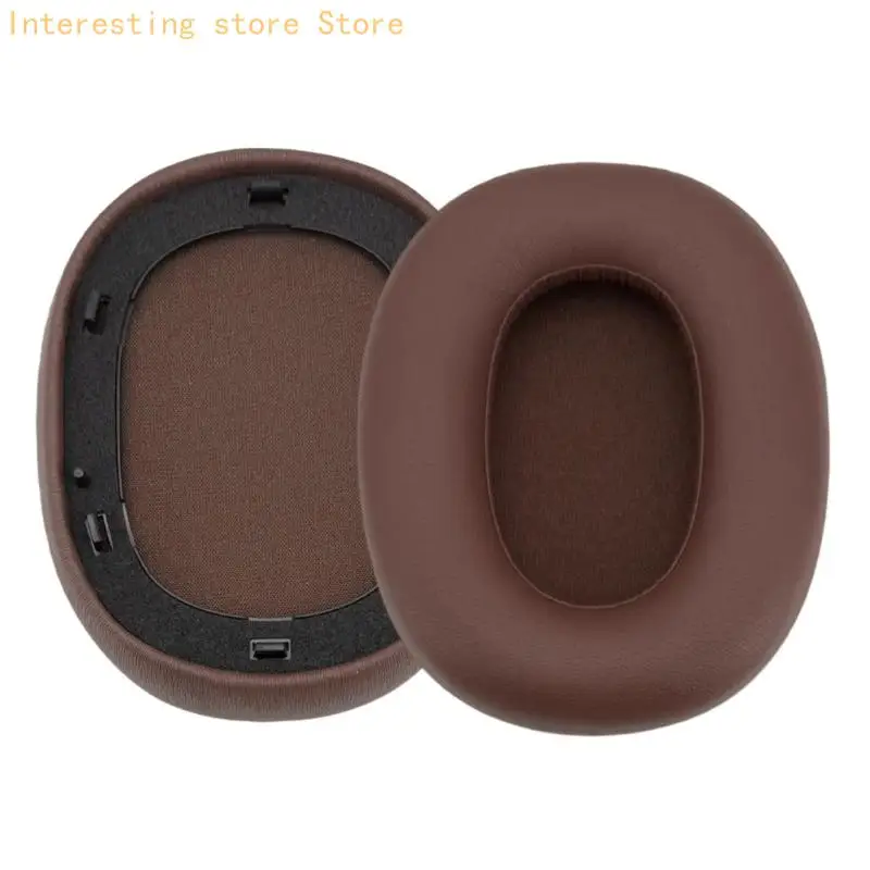 Ersatzpaar für Arbeits- und Lernkissen, Over-Ear-Kontakthülle mit Proteinleder-Finish für SPACE Everyday Desk Wear 55KC – Detail 8