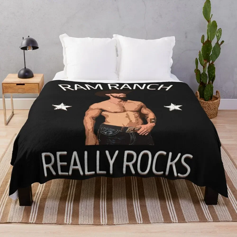 Ram Ranch T-ShirtRam Ranch Really Rocks Throw Blanket