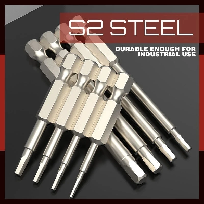 S2 Steel Magnetic Hexagon Bit Set Dropshipping