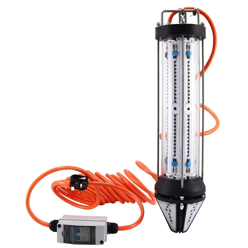 

HOT Led Fishing Light Squid Farmed Salmon with Dimmer 1500W IP68 Waterproof IP65 Boats Fishing Lights