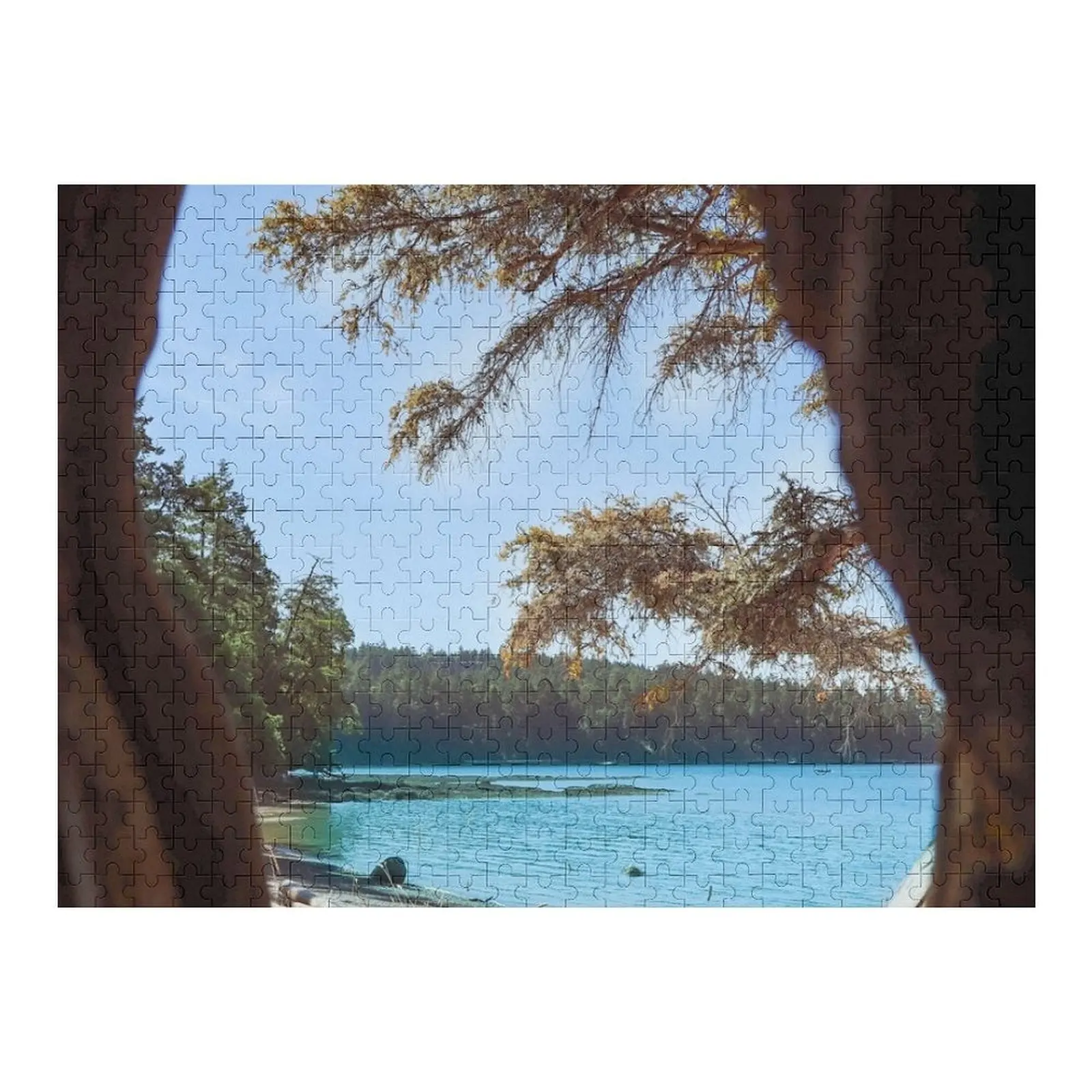 

Montague Harbour - Galiano Island Jigsaw Puzzle Personalized Baby Object Animal Puzzle