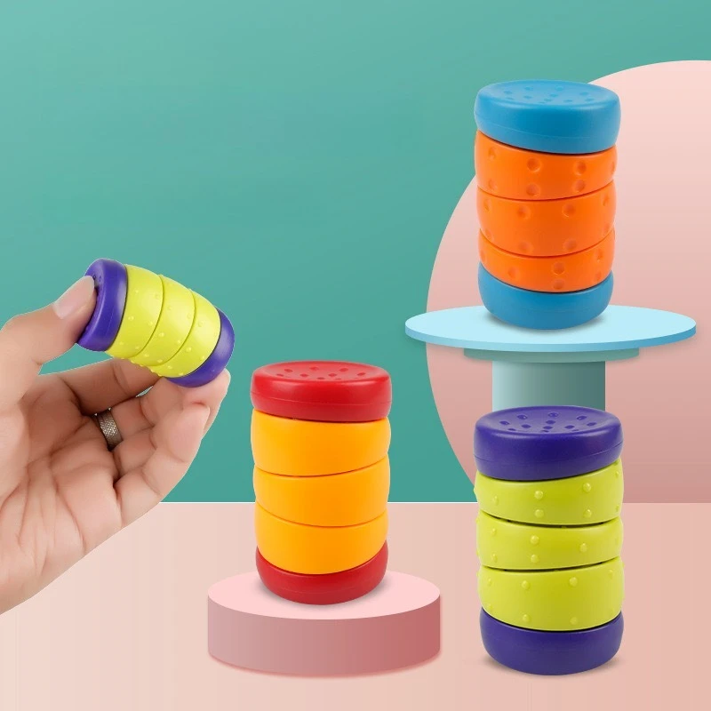 Nuovo Fidget Cube EDC Spinner a mano Cubo creativo antistress Giocattoli Fidget per adulti Giocattoli sensoriali di decompressione per ufficio