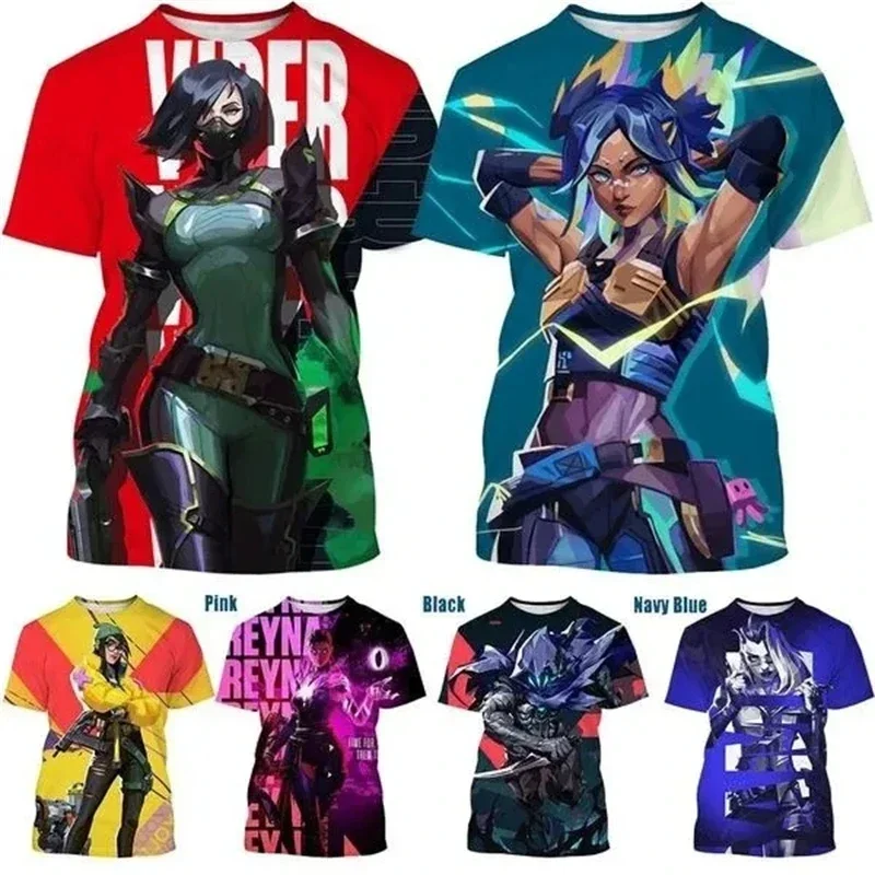 Gioco Evolvant 3D Print T-shirt Uomo Donna Summer Fashion Casual Manica Corta Cool T-shirt Harajuku Streetwear Abbigliamento