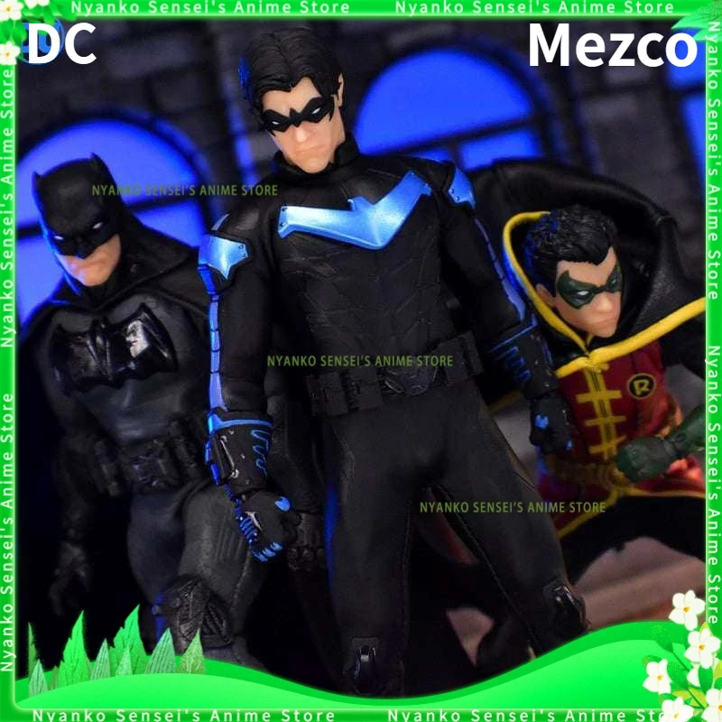 

В наличии: Фигурка Mezco Toyz Nightwing DC Comics Batman, масштаб 1/12, модель 76575, коллекционная аниме-фигурка, модные игрушки, настольные коллекционные предметы