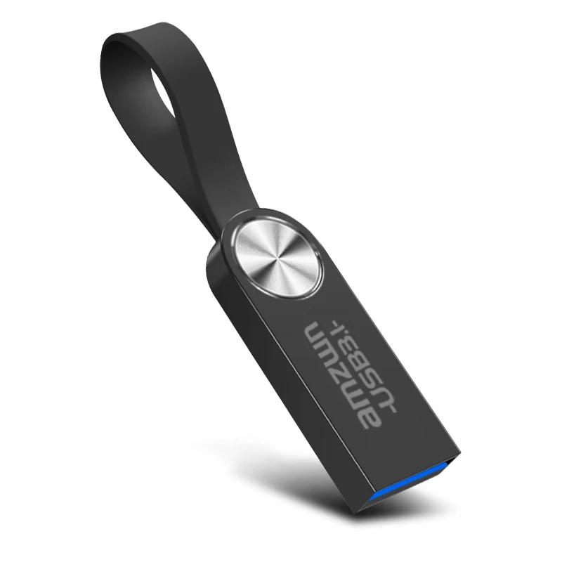 Disque flash USB en métal d'origine USB3.1 16GB 32GB 64GB mini disque U en métal haute vitesse clé USB 128GBU disque clé mémoire
