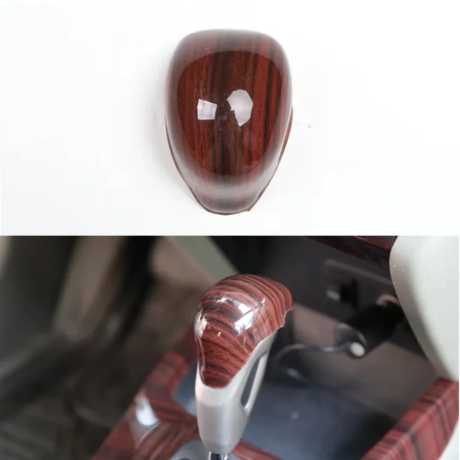 For Honda Civic 9th AT 2012 2013 2014 Car Gear Shift Knob Stickers Car-cover Car Styling ABS