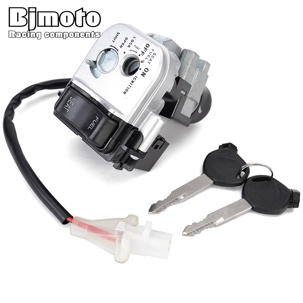 

Motorcycle Fuel Gas Cap Ignition Switch Seat Lock with Key Kit For Honda PCX125 2012-2013 PCX150 2013