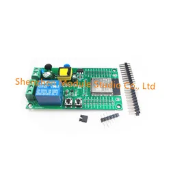 AC powered ESP32 WiFi BT ble single relay module ESP32 development board I/O port UART program downloadPort 4M Byte Flash