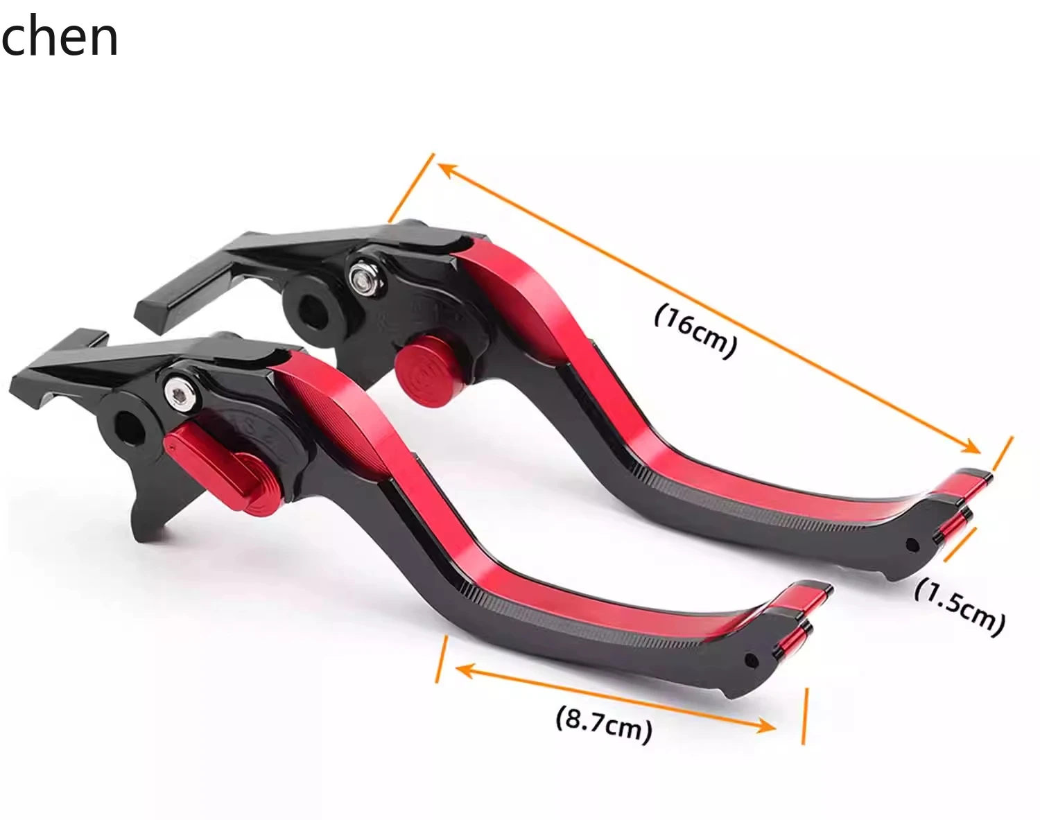 

ZML Suitable for Electric Scooter AE5i AE5i Pro Modified Front and Rear Disc Brake Horn Brake Lever Handle
