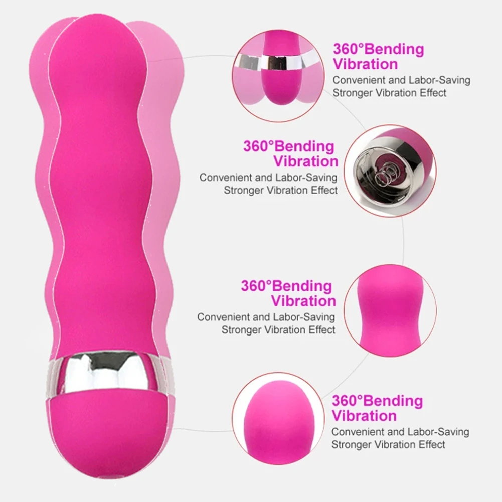 AV Stick Massager Female Masturbators Waterproof Massage Vibrating G Spot Clitoris Stimulator Sex-Toy Women Adult Product