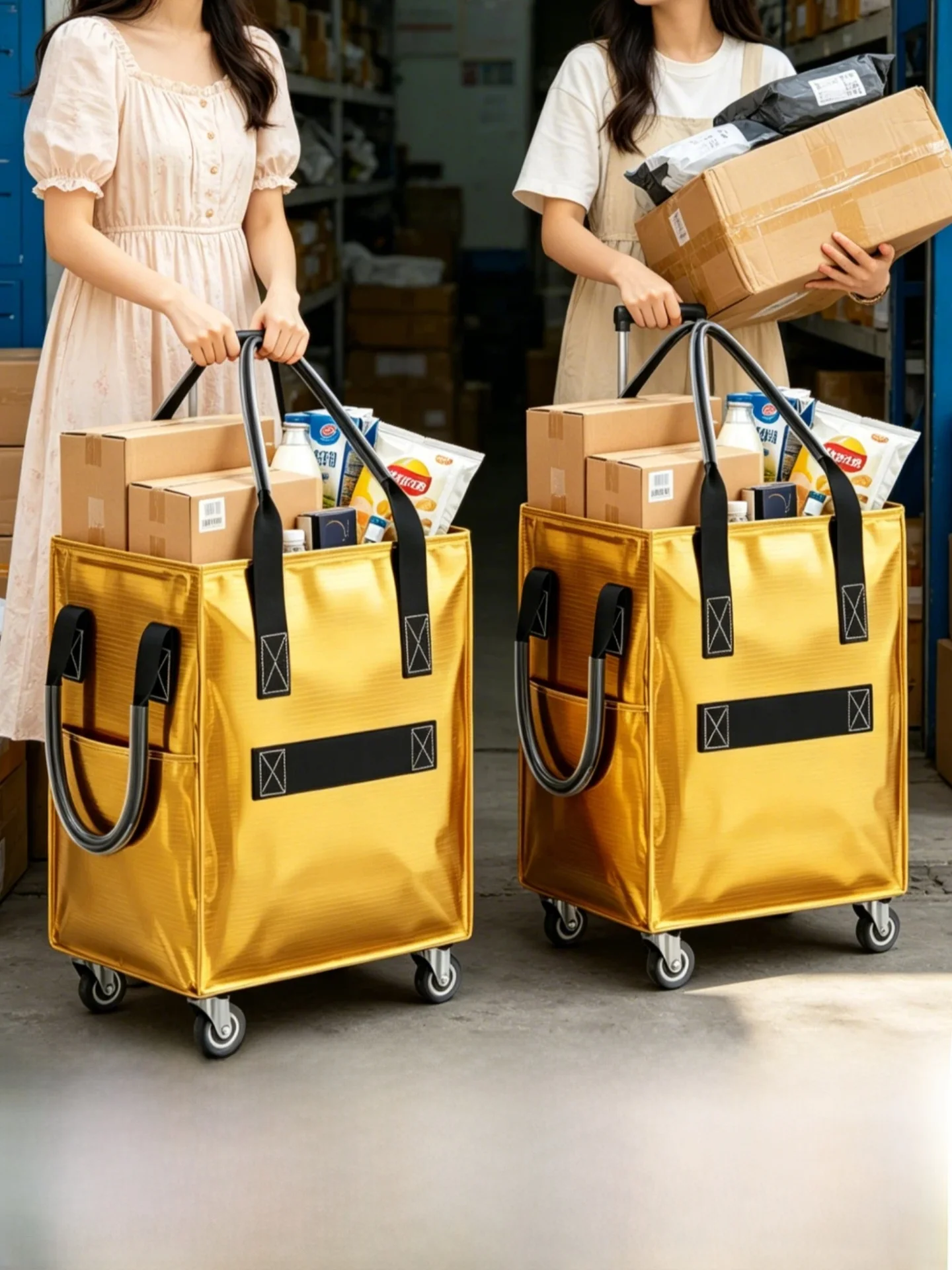 portable-folding-shopping-cart-handheld-vegetable-buying-trolley-home-utility-trailer-hand-push-cart-plastic-material