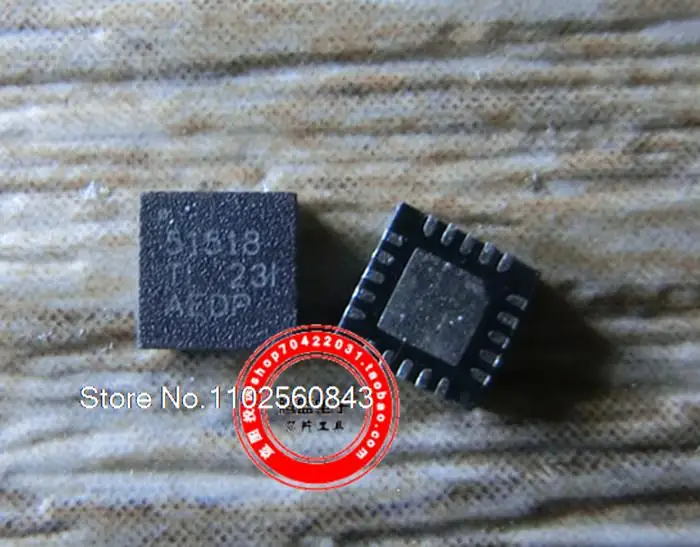 

(5PCS/LOT) TPS51518RUKT TPS51518 51518 WQFN-20