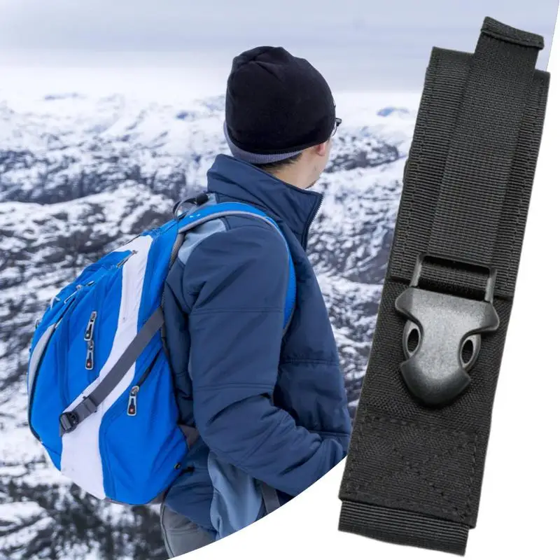 Soporte de linterna para cinturón, funda para cinturón de linterna, nailon 1000D, bolsa para cinturón de linterna para montañismo al aire libre