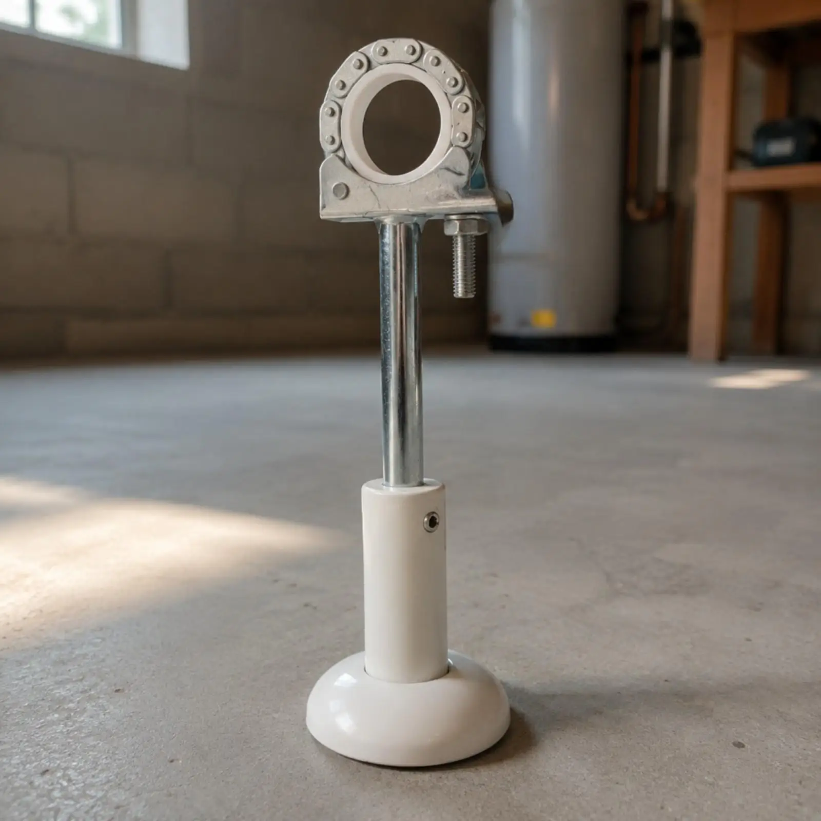 Floor Pedestal Freestanding Cast-Aluminum Radiator Floor Stand Compact for Spots without Wall Mounting, Replacement