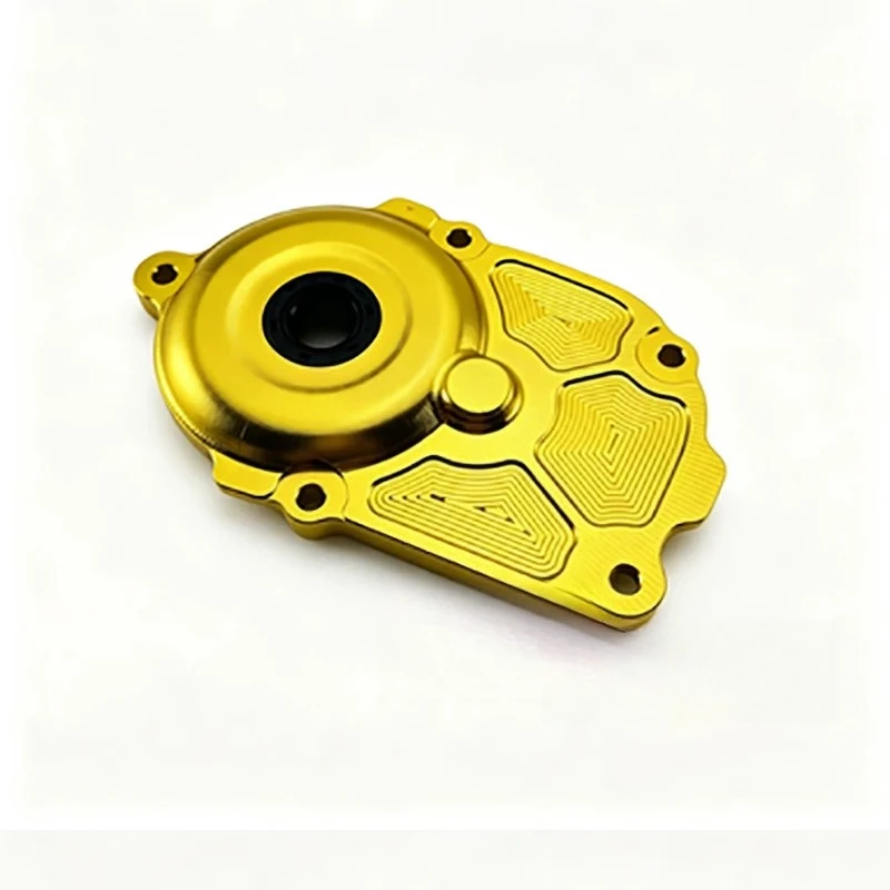 Modified CNC Aluminum Alloy Gear Box Cover, Transmission Case Cover For JOG50 2‑Stroke Scooter