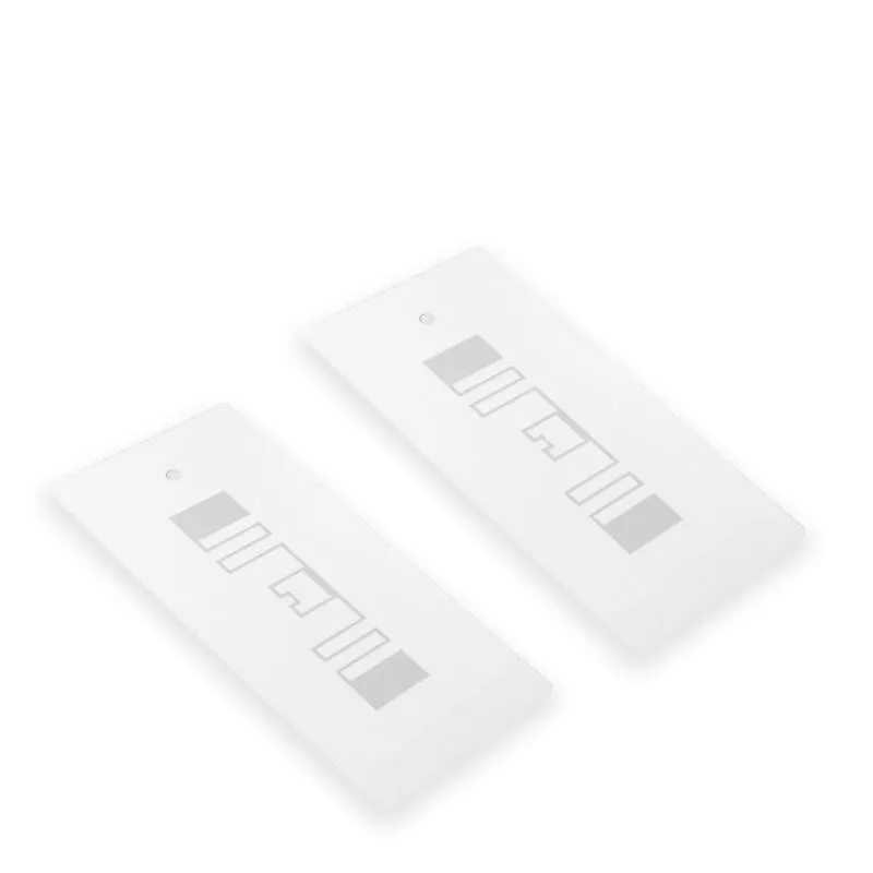 100 قطعة من علامة تعليق الملابس الذكية UHF RFID للملابس