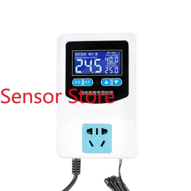 5PSC 1500/2200W waterproof air magnetic probe high-precision digital thermostat intelligent  display temperature