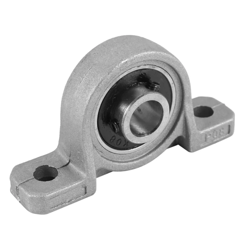 

B03C-20Pcs KP08 Шарикоподшипник с опорным блоком (диаметр диаметра 8 мм) Опорный опорный подшипник из цинкового сплава
