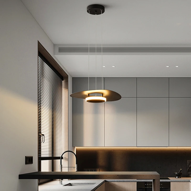 Modern Dining Room Pendant Lights, Iluminação interior Lâmpada do teto, Candelabro LED suspenso, Decoração de interiores