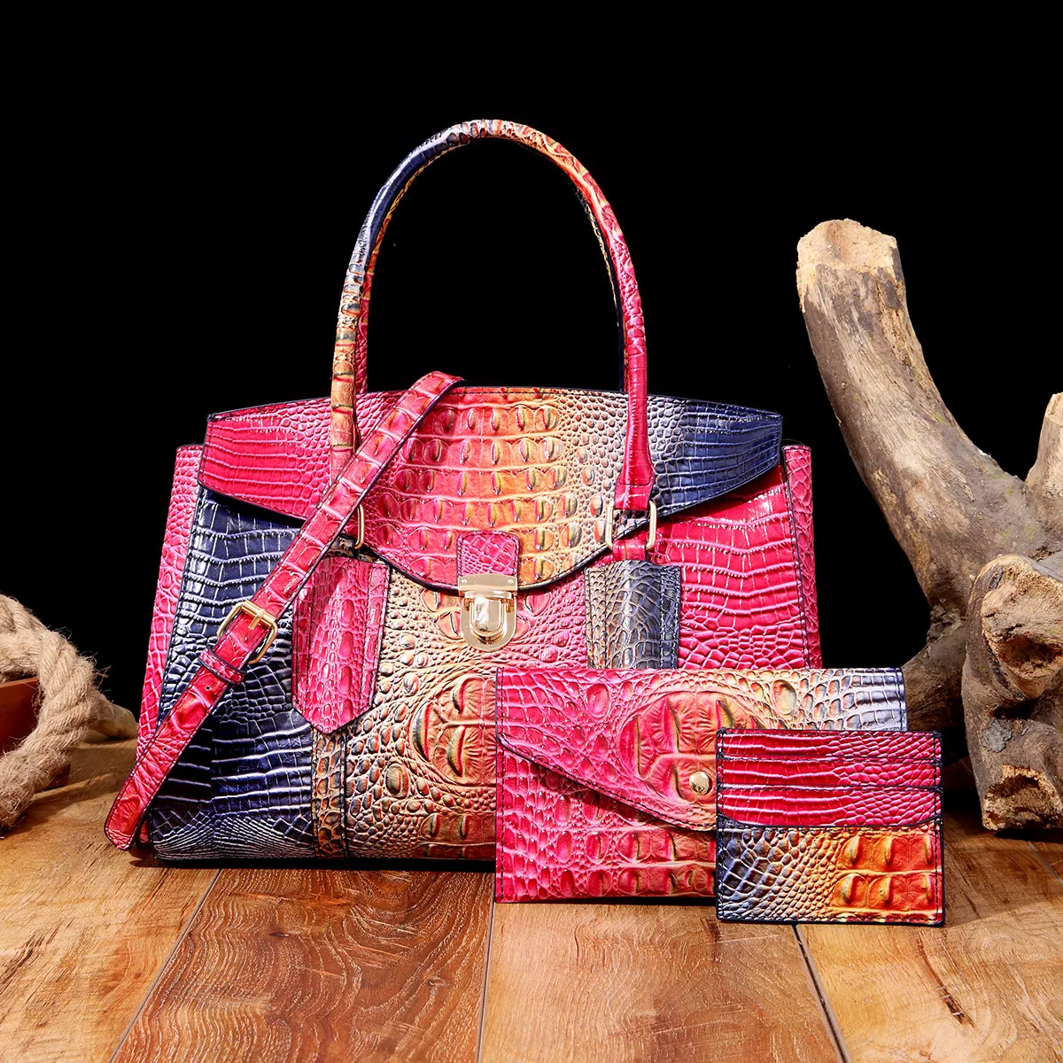 Retro snake pattern handbag, c - Women Bags Zadig review and price