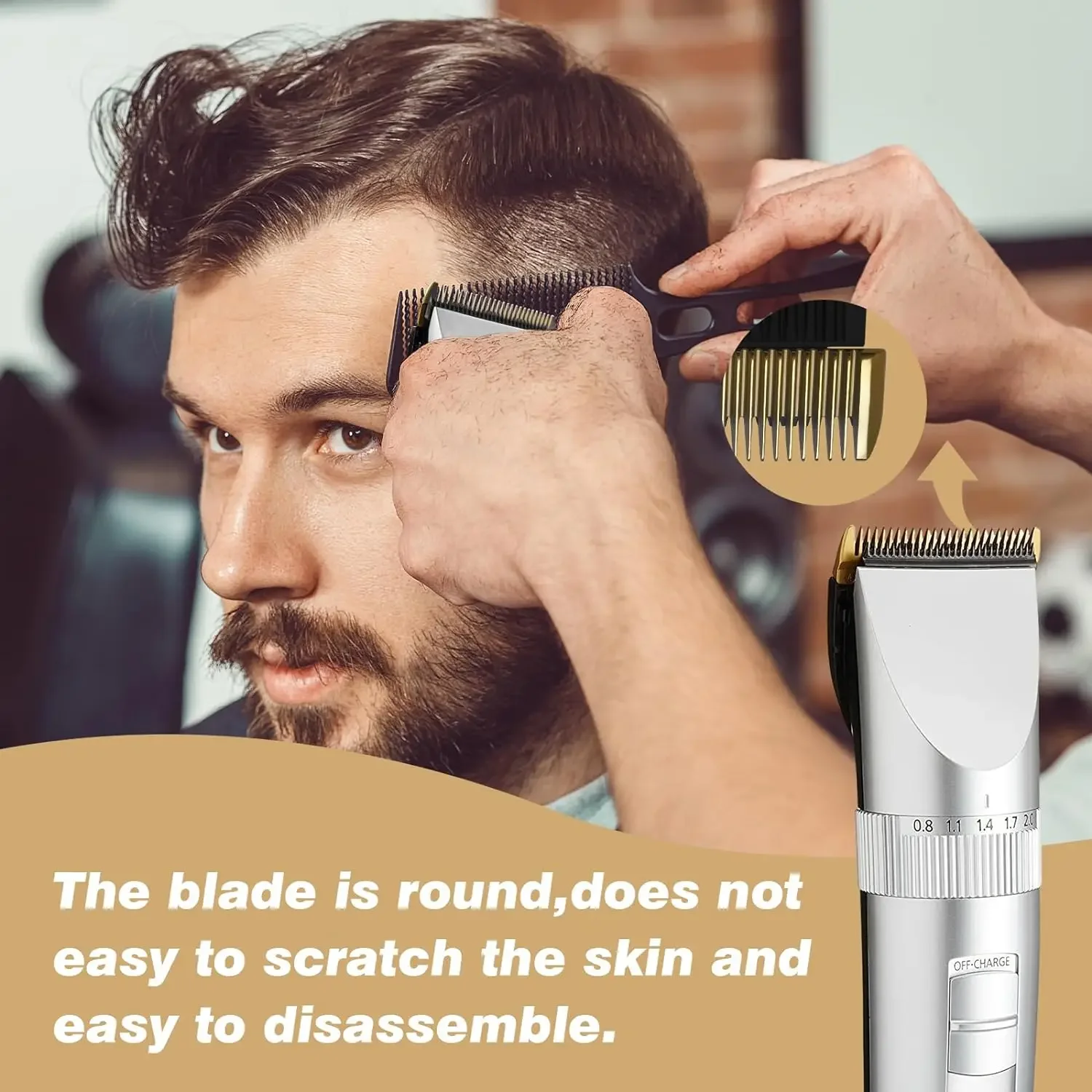 Pro Replacement Blade Fit For Panasonic Trimmer/Clipper ER-GP80,ER1611,ER1512,ER1511,ER1510 ER1610,ER160,ER153,ER152 image 4