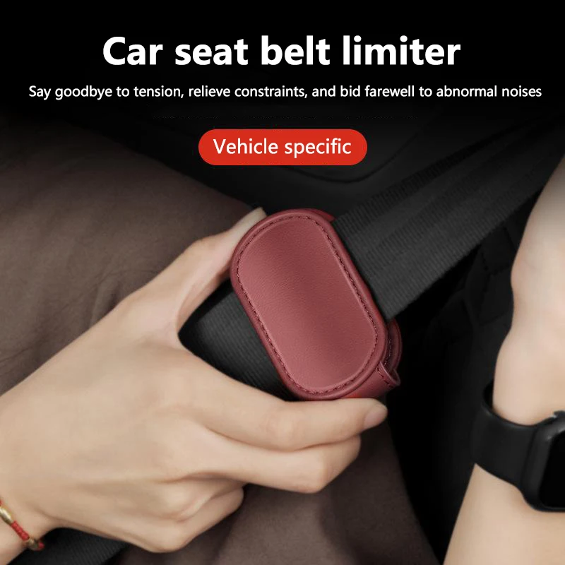 

Car Seat Belt Positioner Universal Car Seat Belt Shoulder Neck Strap Positioner Adjuster Magnetic Clip Fastening And Removing