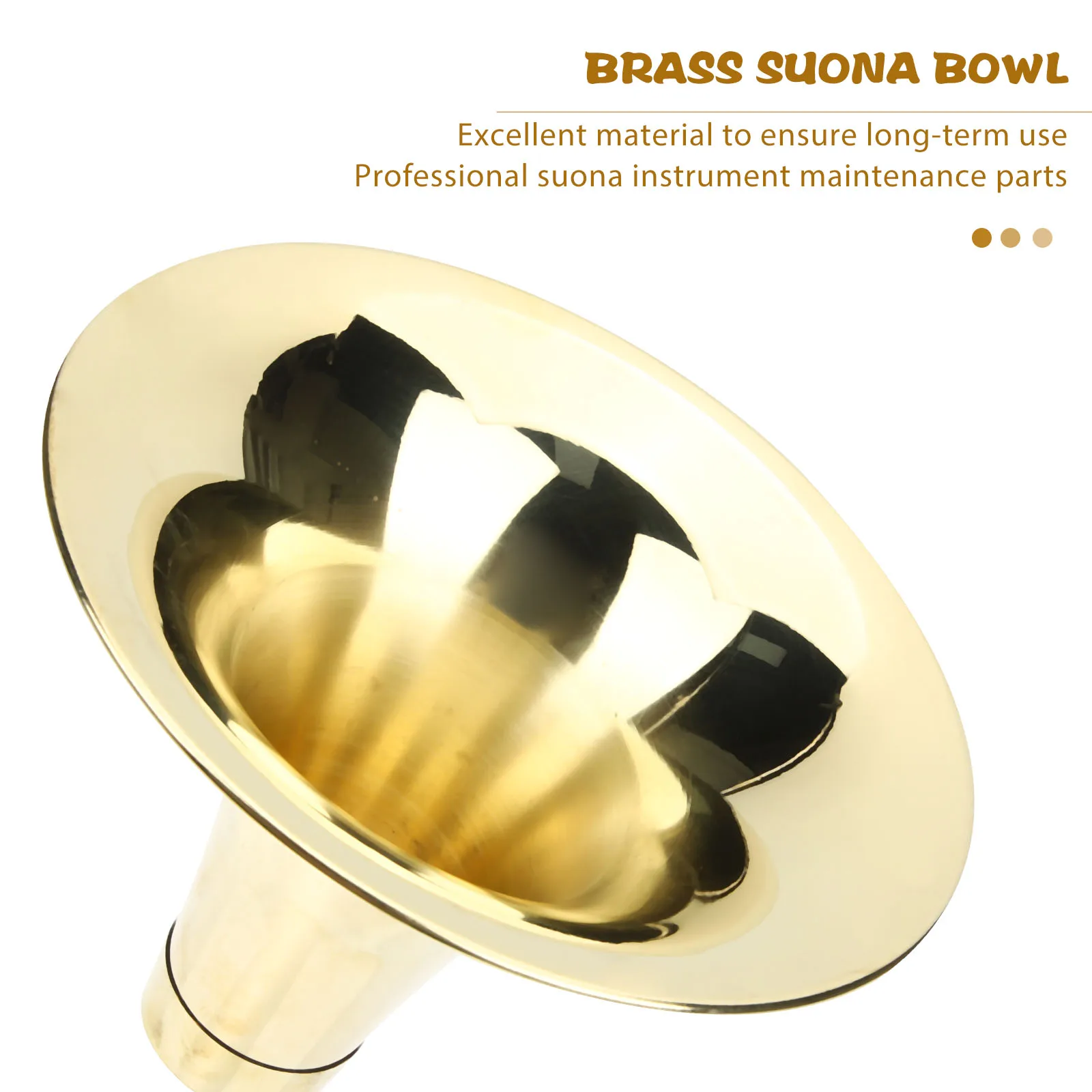 

Trumpet Suona Bowl Accessories Tuning Brass Maintenance Musical Instrument Replacement Parts