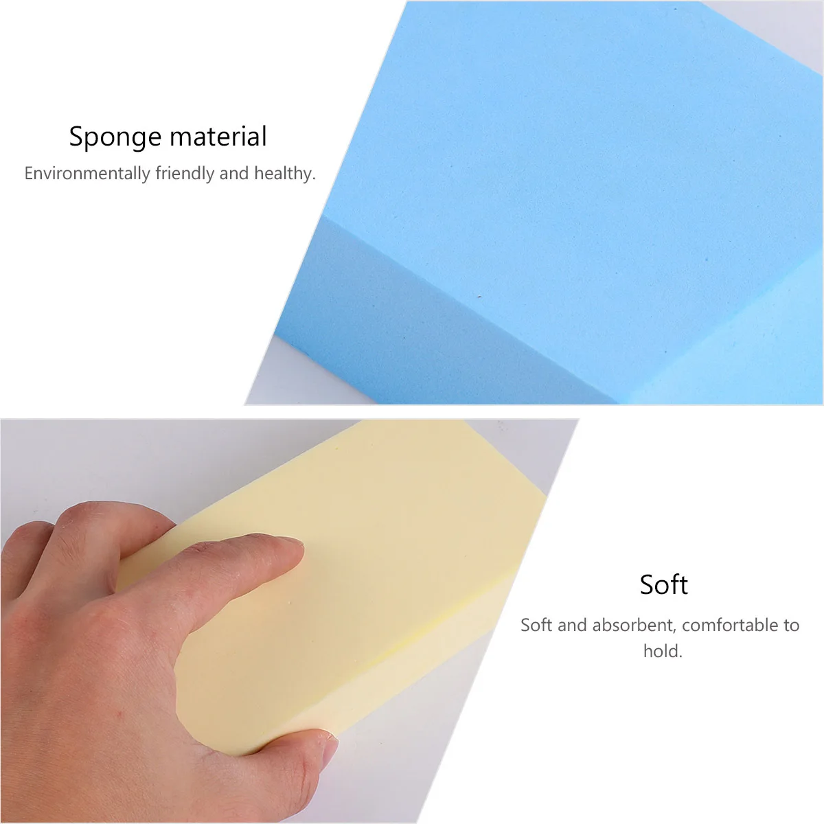 

2 шт. впитывающая губка для рисования маслом, акварелью, акриловой ткани, поделки, затирка из глины, чистые проекты, детские художники, цена в упаковке