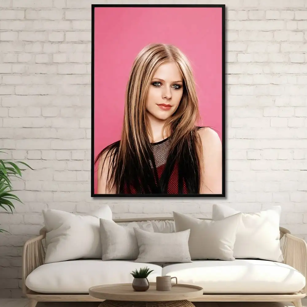 A-Avril L-Lavigne Ironic Poster Waterproof HD Wall Art Decal Self-Adhesive Aesthetic Decor For Home Living