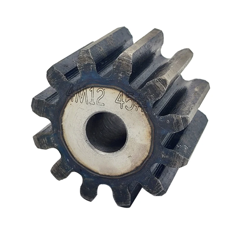 4 تعديل حفز التروس شقة C45 الصلب التروس موتور التروس الخام 10/11/12/1/14/15/16/17/18/19/20 الأسنان ل 3D CNC سمك 35 مللي متر