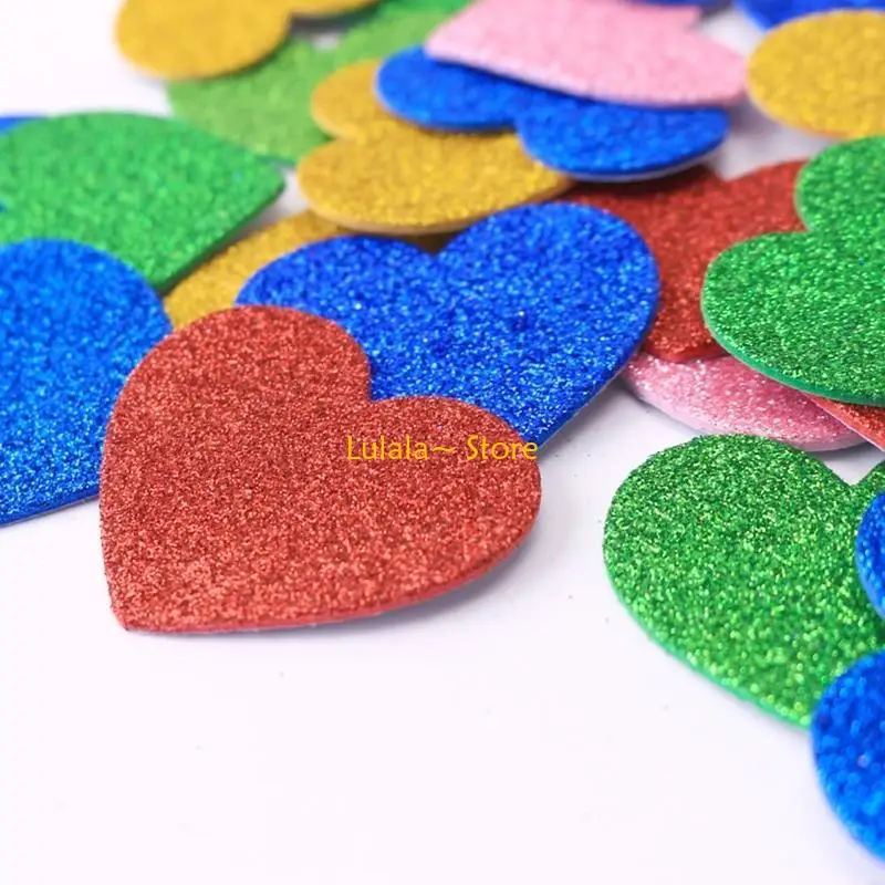 

Y4qa пенопластовые наклейки блестящие рисунки наклейки на прочную бумагу сделан деликатным украшением