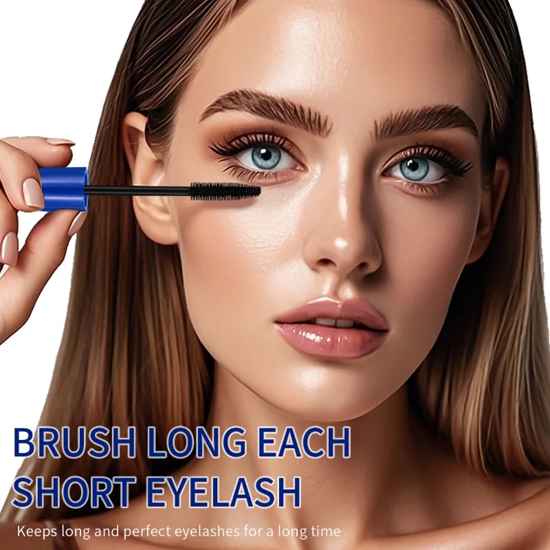 Byd Nanavutti Viosta Prevalid Ultra Langdurige Mascara 4D Waterproof Mascara Vloeibare vezel Volumineus Lift 360-spiraalborstel voor oogmake-up Projetx