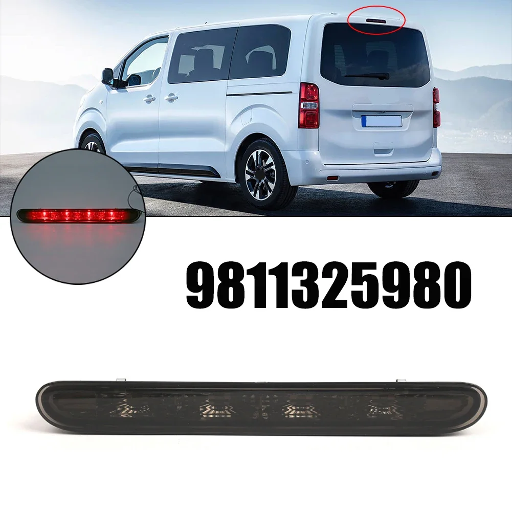Car LED 3RD Third Brake Light 12V Auto Level Rear High Mount Stop Lamp For Toyota ProAce For OPEL For JUMPY 2016-2024