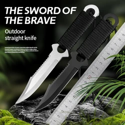 EDC Outdoor Tactical Survival Knife, pocket pocket knife camping hunting knife, sharp cutting knife