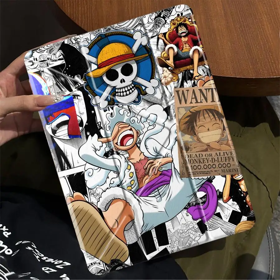 

Tablet Case For iPad Mini 6 7 Pro 2025 Air 4 5 M3 M2 1 2 M4 11inch Pro 11th 10th 9th 8th 7th 12.9inch Holder Cover One Piece