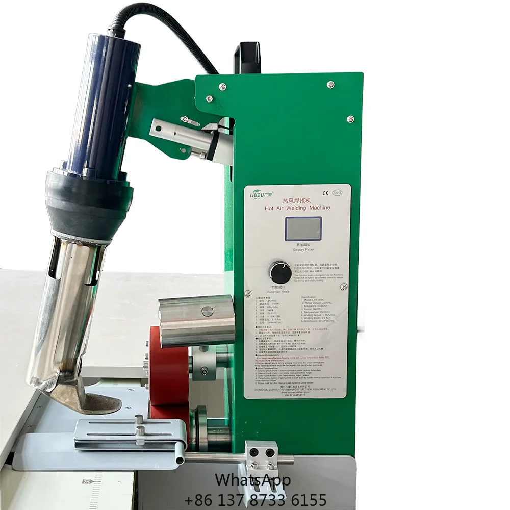 High Quality Hot Air Tarpaulin Seam Welder Workshops To Weld Waterproof Sheet For Outdoor Awning Advertising Banner